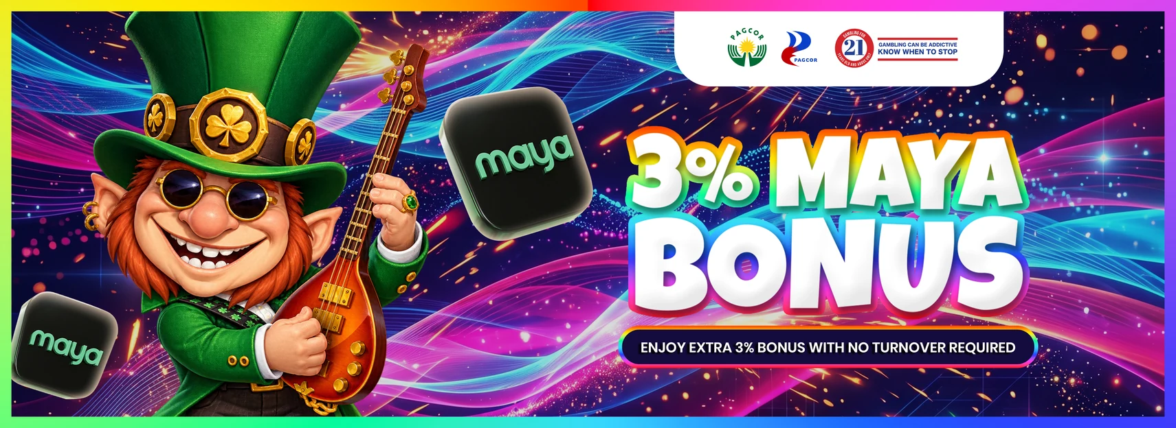 3% back on every Maya deposit